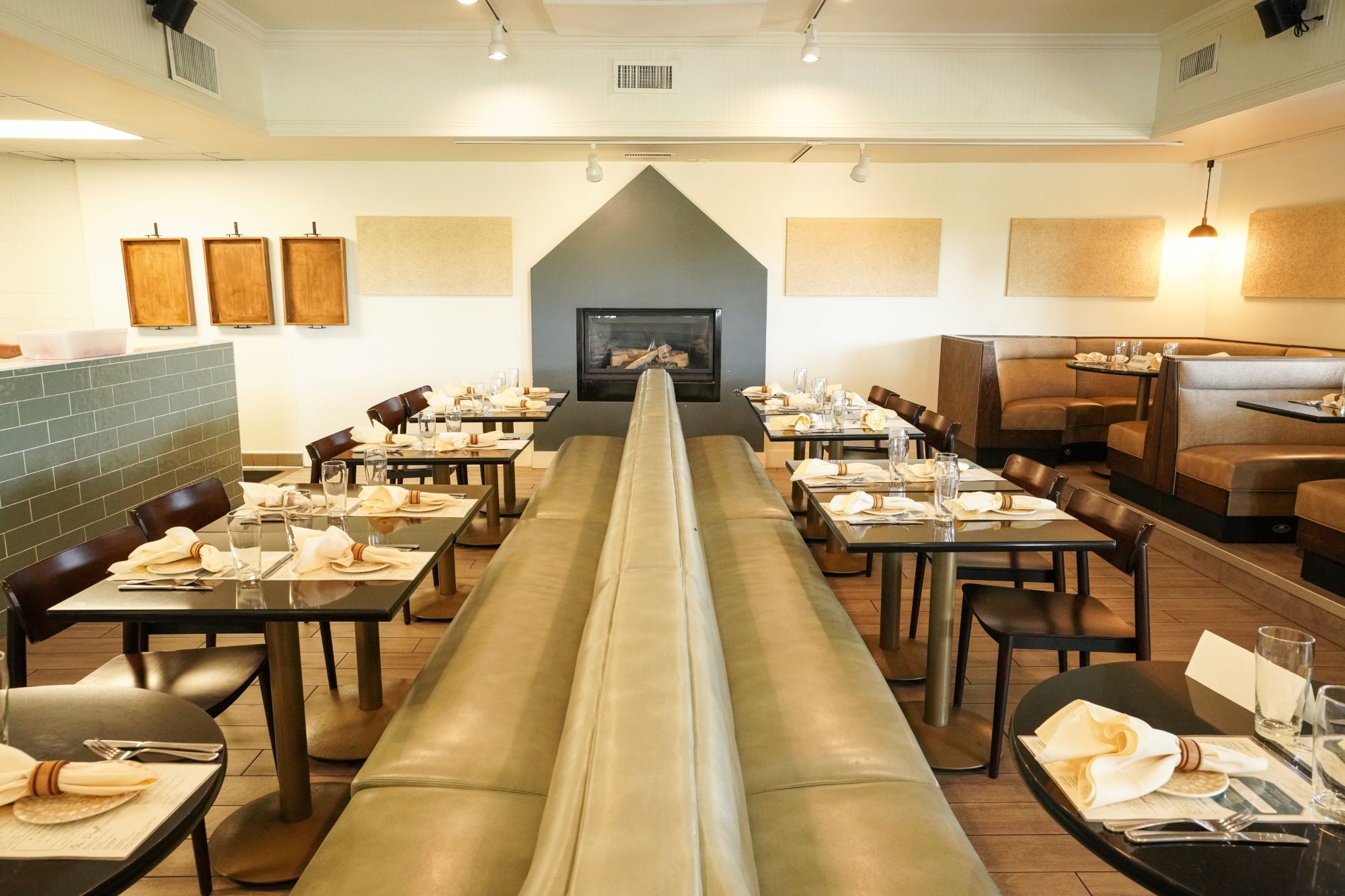 Burrow TC dining room for private events